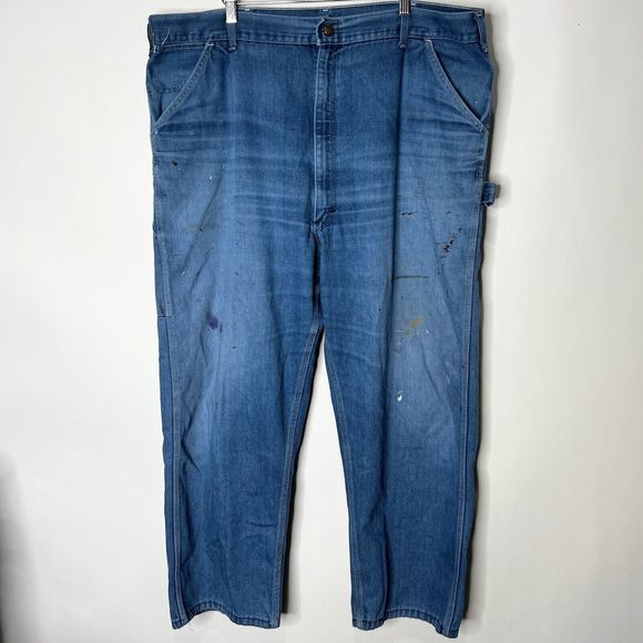 Vintage Sears Jeans Carpenter Union Made Pants Mens Size 44 x 27 - Picture 1 of 14